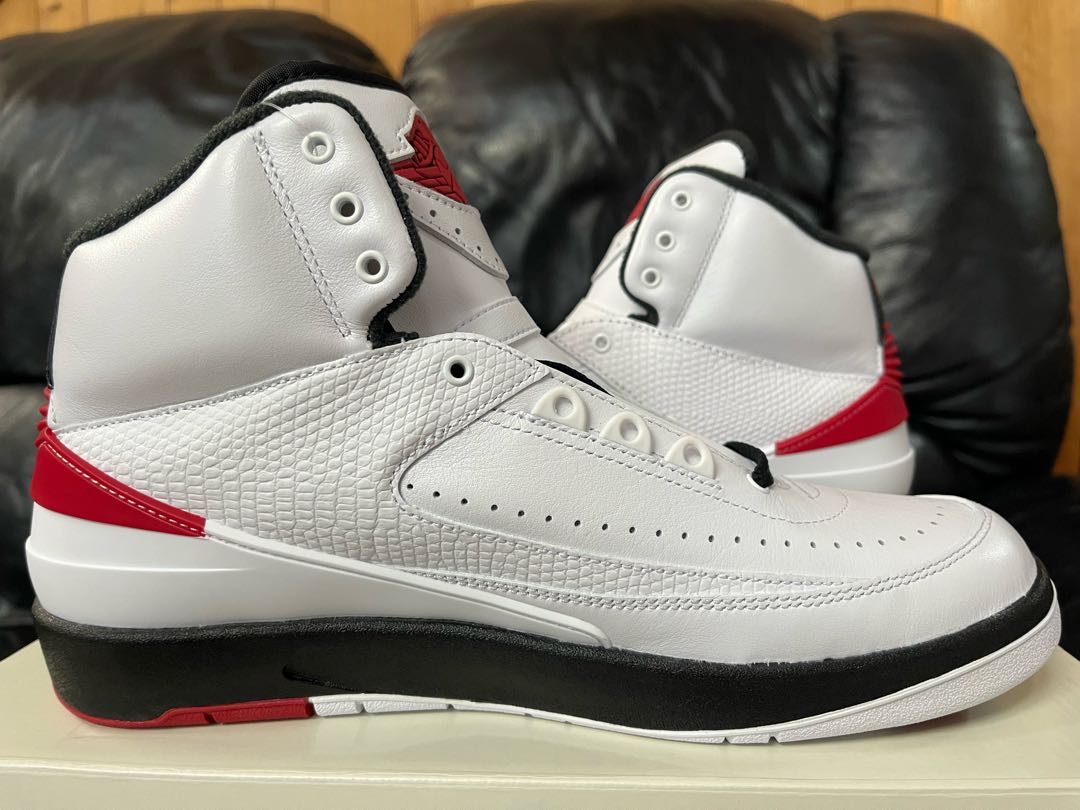 ナイキ ウィメンズ エアジョーダン2 "シカゴ"(2022) バーシティレッド/ブラック/ホワイト DX4400-106 27.5cm