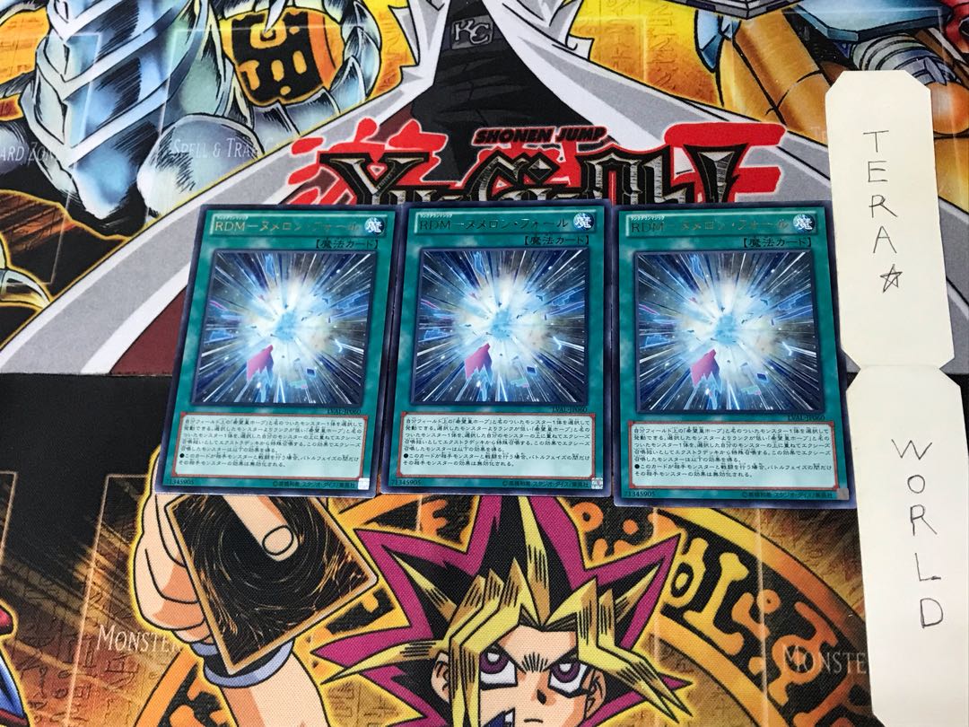 RDM-Numeron Falls LVAL 1 rare, set of 3 Tera.