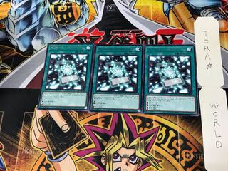 Zexal Construction LIOV 5 Rare Set of 3 Tera.