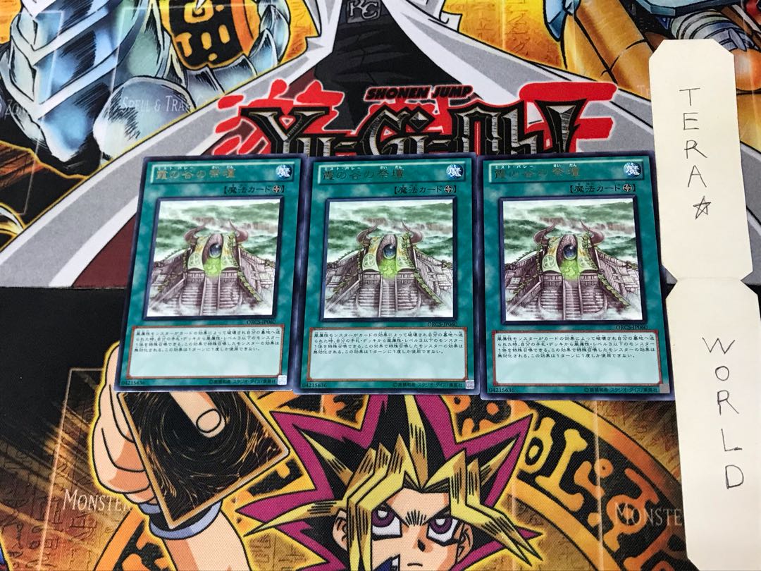 Shrine of Mist Valley ORCS 1 rare, set of 3 Tera.