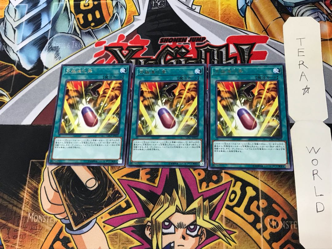 Double Evolution Pill CP17 3 rare, set of 3 Tera.