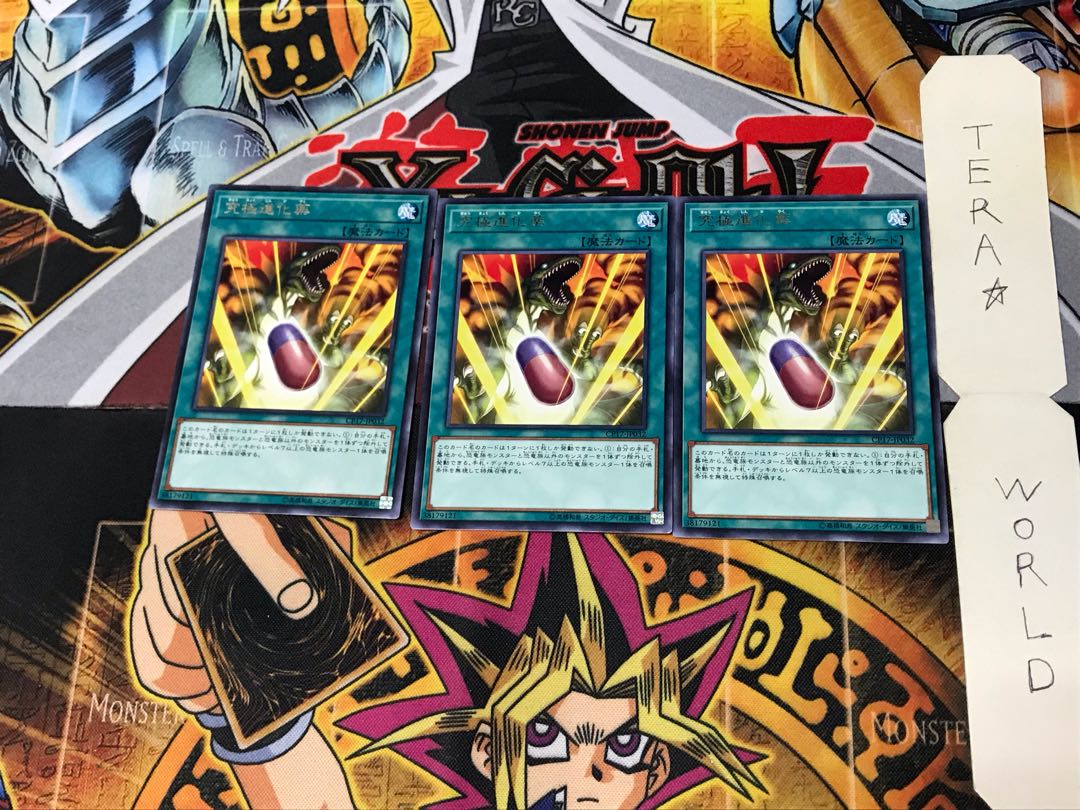 Double Evolution Pill CP17 4 Rare Set of 3 Tera