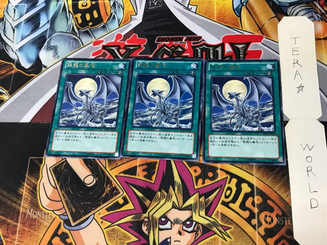 Silver's Cry SD25 5 Rare Set of 3 Tera.