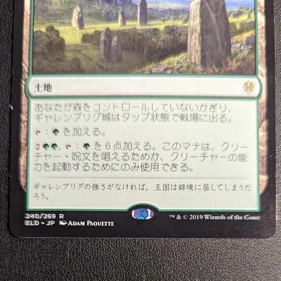 Castle Garenbrig/Castle Garenbrig Slightly damaged