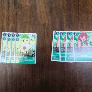 アンゴラモン　月夜野瑠璃　各4枚セット　プロモ　デジモンカードゲーム