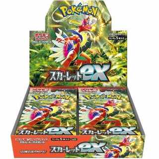 スカーレットex　シュリンク無し　1ボックス 1枚