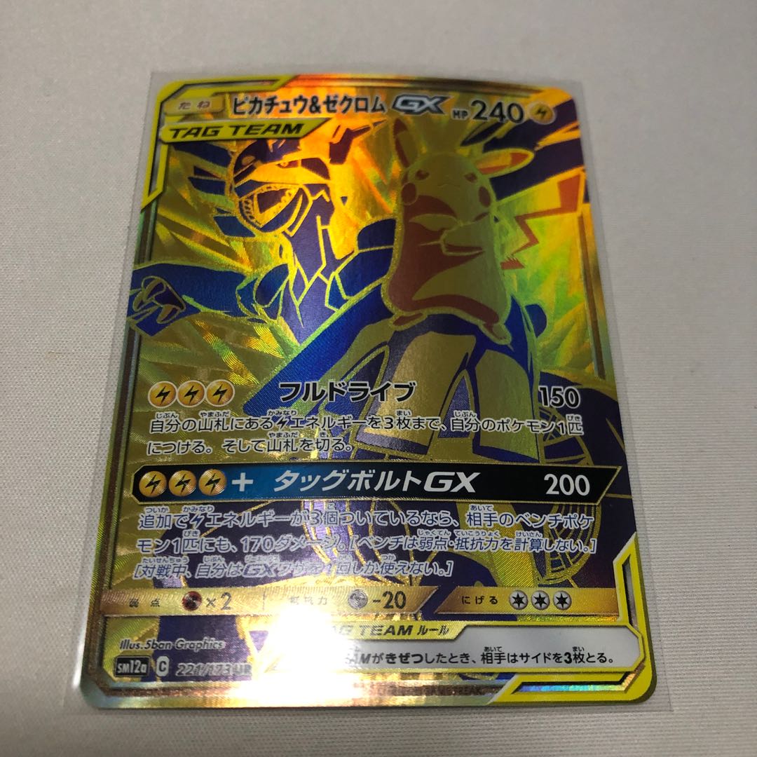 Pikachu & ZekromGX UR 221/173