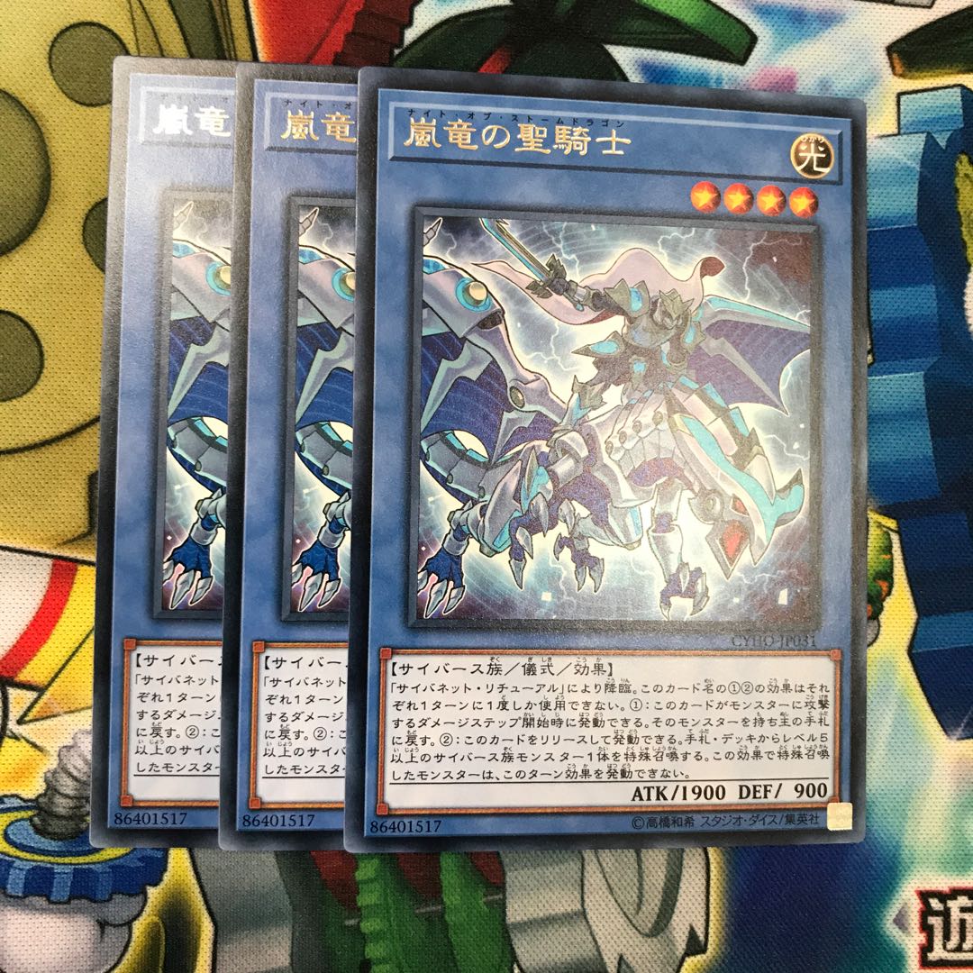 嵐竜の聖騎士 3枚