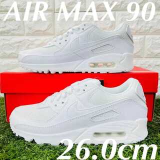 ナイキ ウィメンズ エアマックス90 NIKE WMNS AIR MAX 90 スニーカー 白 ホワイト AM90 26.0cm 送料込み CQ2560-100 26cm
