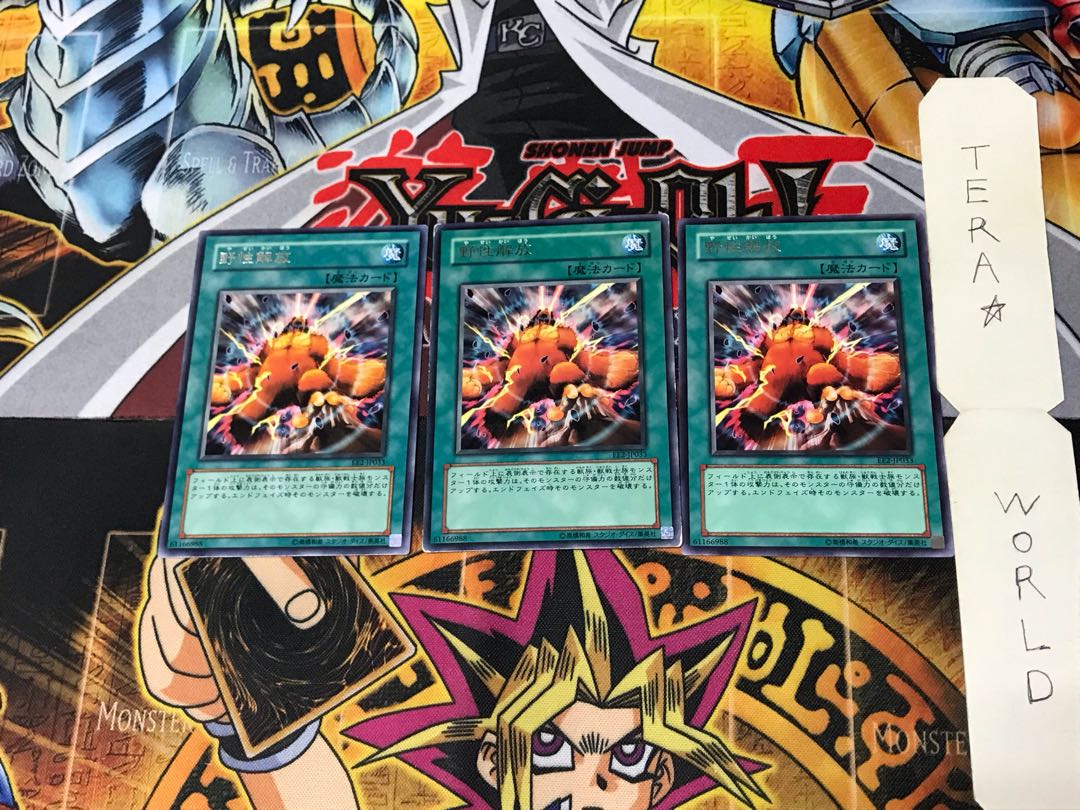 Wild LifeLiberate EE2 4 Rare Set of 3 Tera.