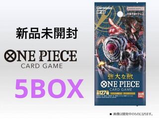 One Piece Card Vol.3 Mighty Enemy 5box New unopened.