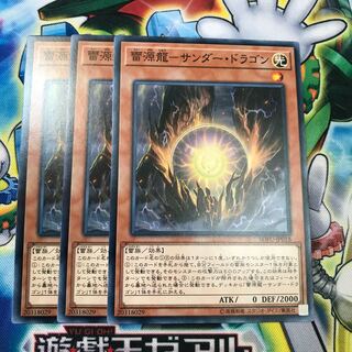 雷源龍サンダードラゴン 3枚