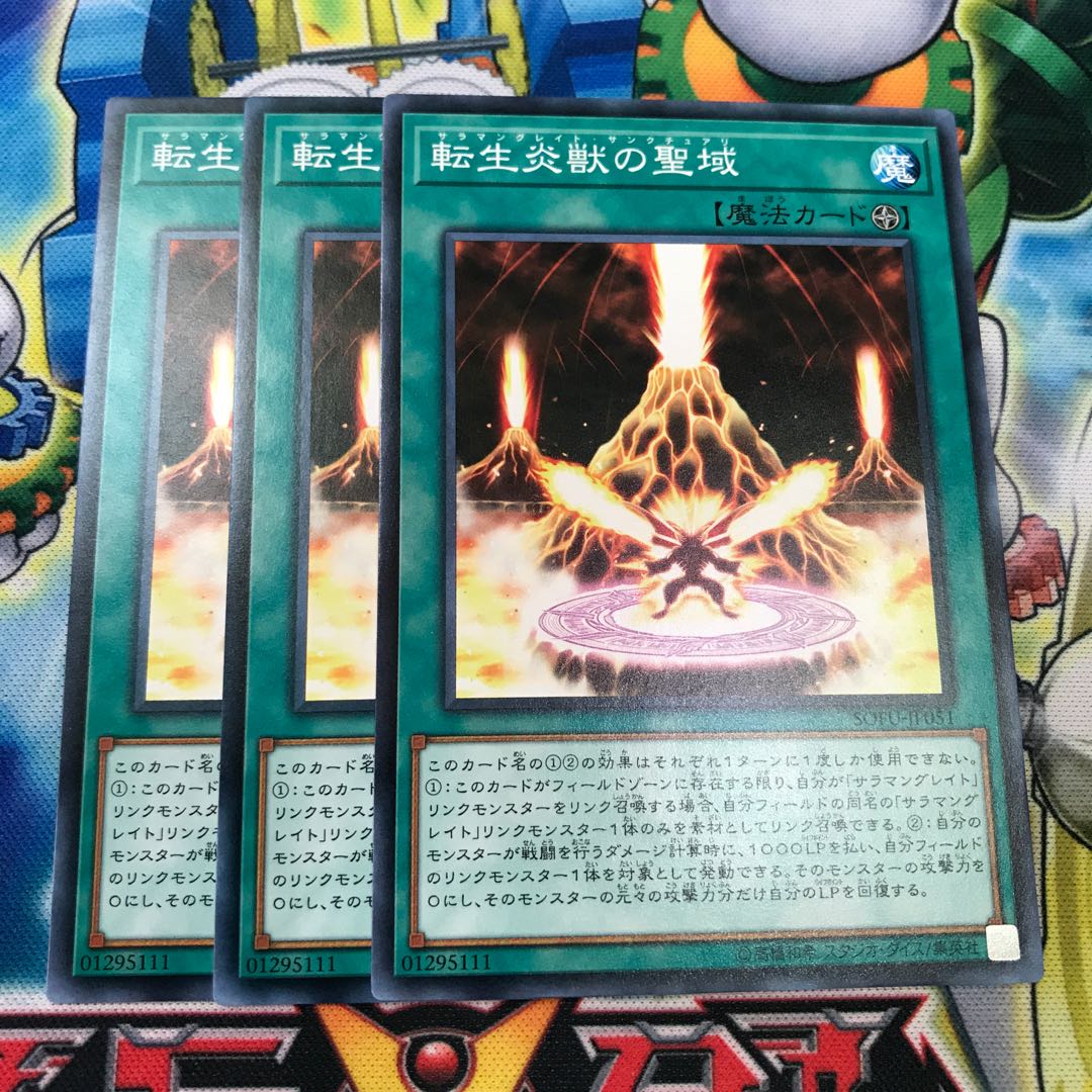 転生炎獣の聖域 3枚