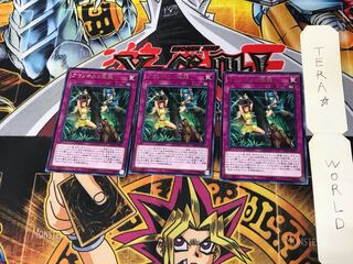 Amazoness Onslaught DP18 2 Rare Set of 3 Tera.