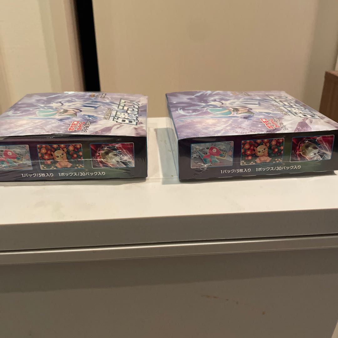 Unopened] Pokémon Card White and Silver Lance 2box with Shrink