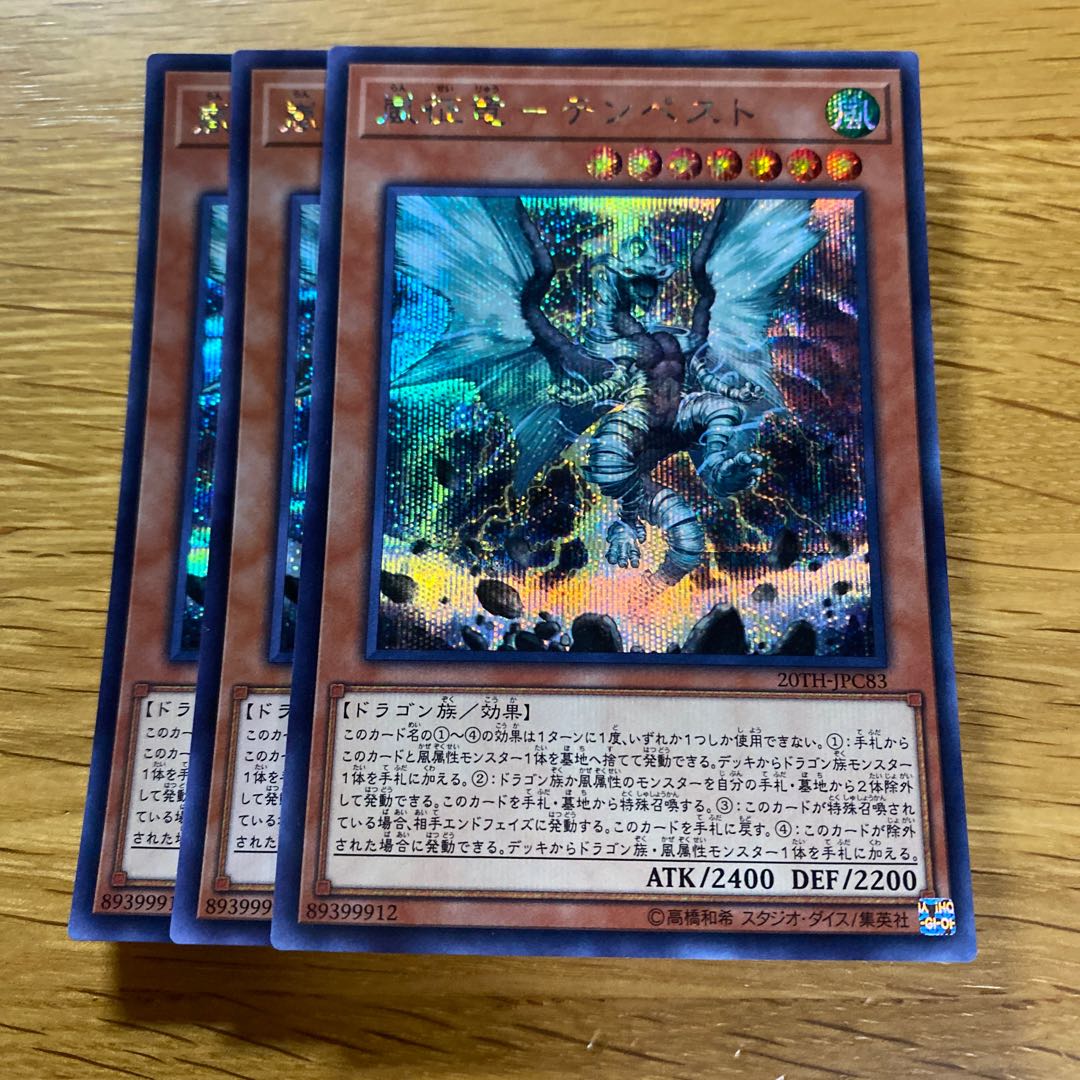 Storm Conquering Dragon - Tempest Secret Rare JPC83
