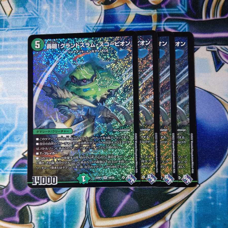 Roaring turn! Grand Slam Scorpion SR S8/S8 Set of 4