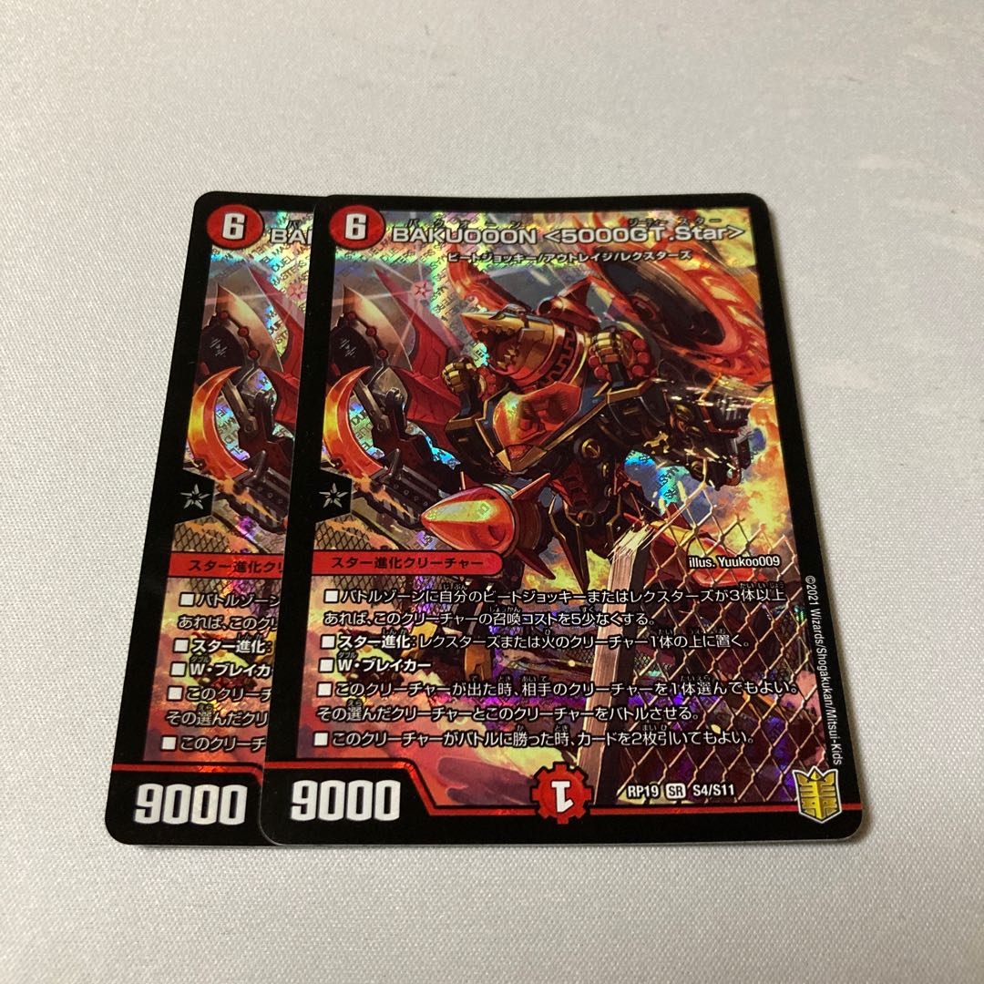BAKUOOON <5000GT.Star> SR S4/S11 2pcs. 1枚