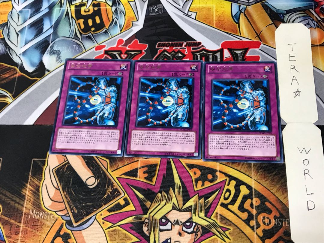 Safe Zone EXVC 3 rare, set of 3 Tera.