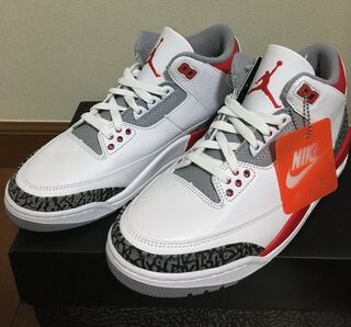 ナイキ エアジョーダン 3 OG "ファイアレッド" (2022) 26.5cm