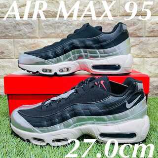 ナイキ ウィメンズ エアマックス 95 スペシャルエディション NIKE スニーカー AIR W MAX95 SE ブラック シルバー 27.0cm 送料込 CT1935-001 27cm