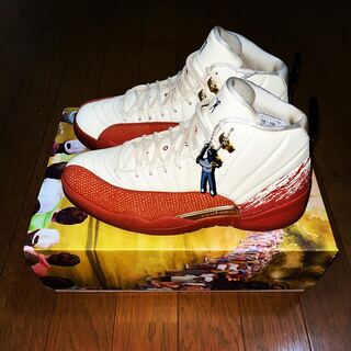 イーストサイド ゴルフ × ナイキ エアジョーダン12 "モスリン" モスリン/ブランク バーント サンライズ DV1758-108 28.5cm