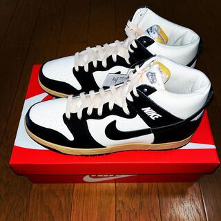 ナイキ ウィメンズ ダンクハイ "ブラックアンドセイル" ビンテージ/ブラック/ホワイト DZ4732-133 28.5cm