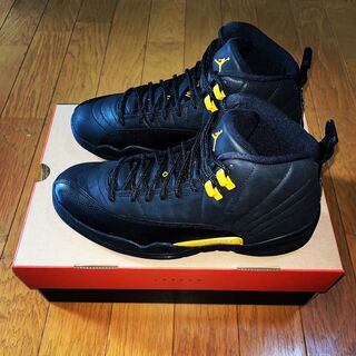 ナイキ エアジョーダン12 "ブラックタクシー" ブラック/ゴールド CT8013-071 28.5cm