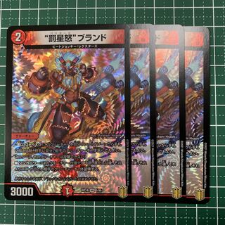 "Punishment Star Rage" brand VR 5/95 4 sheets