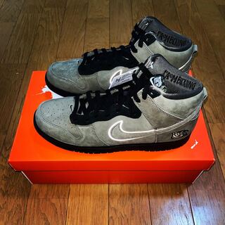 ソウルグッズ × ナイキ ダンク ハイ "90s" ミリタリーグリーン/ブラック DR1415-200 28.5cm