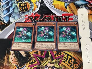 Subterror Fiendess EP17 4 Rare Set of 3 Tera.