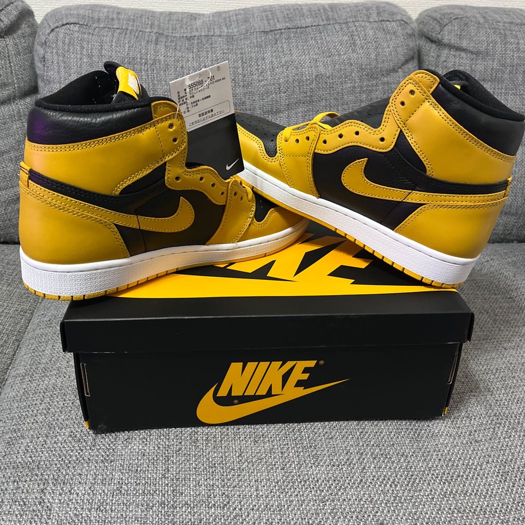 Nike Air Jordan 1 Retro High Og "Paran" Paran/Black Wight 555088-701 26.5cm