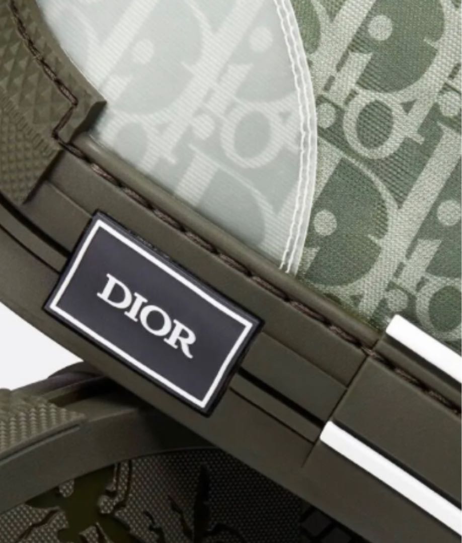 DIOR - Men's - B23 High Top Sneaker Dior Oblique Canvas 25cm