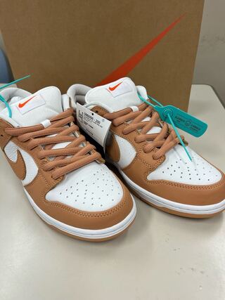 Nike SB Dunk Low Pro ISO Orange Label "Light Cognac" 28cm