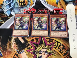 Toon Dark Magician TDIL 3 rare, set of 3 Tera.