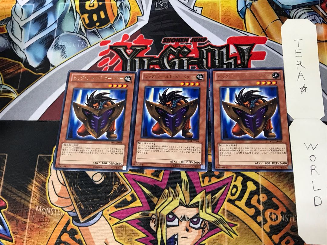 Big Shield Gardna BE01 2 rare, set of 3 Tera.