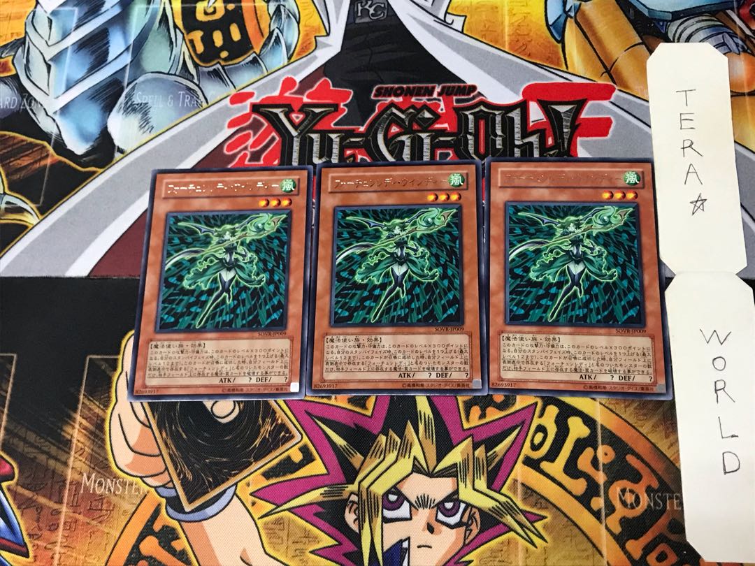 Fortune Lady Wind SOVR 4 Rare Set of 3 Tera.