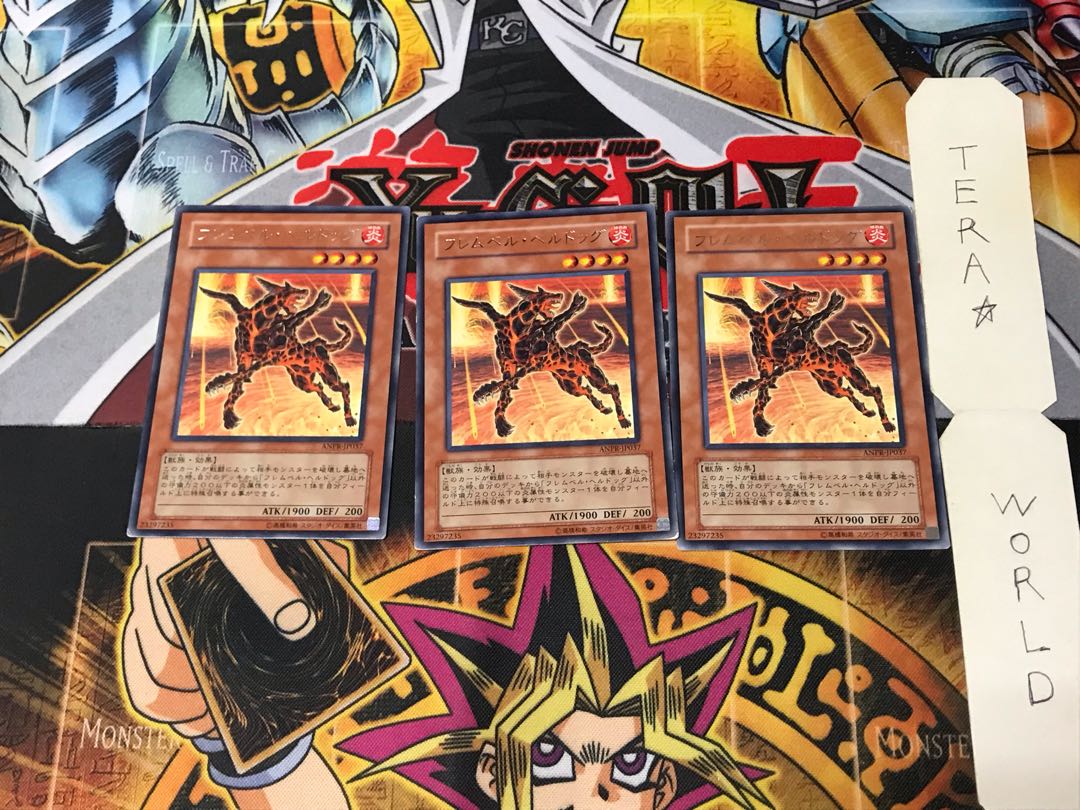 Flamvell Firedog ANPR 5 Rare Set of 3 Tera.