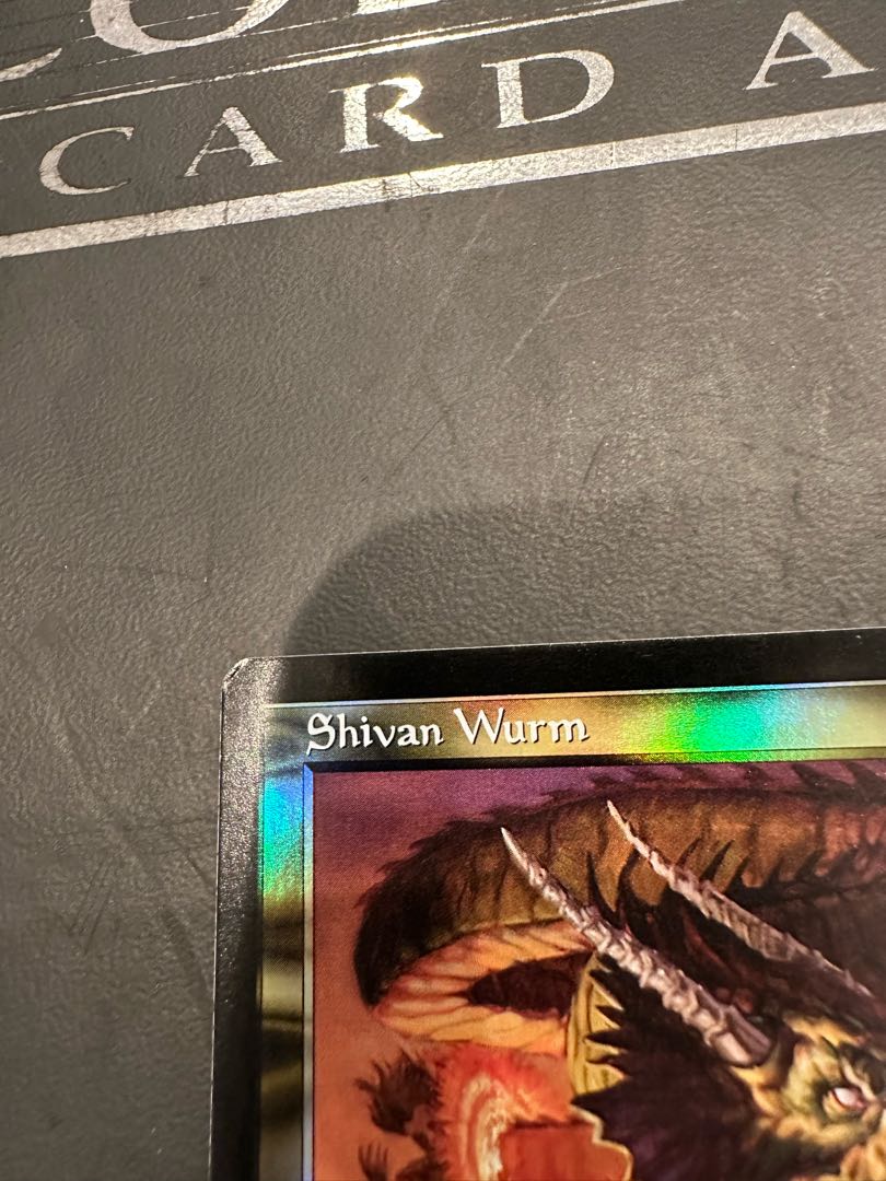 Shivan Wurm rare foil