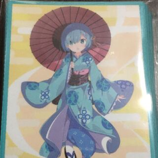 スリーブ　リゼロ レム　未開封　電撃亭　