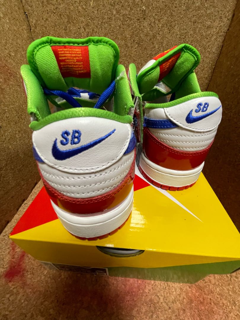 eBay x Nike SB Dunk Low "Sandy" Ho Wight/Hyper Royal/Meen Green FD8777-100 27cm
