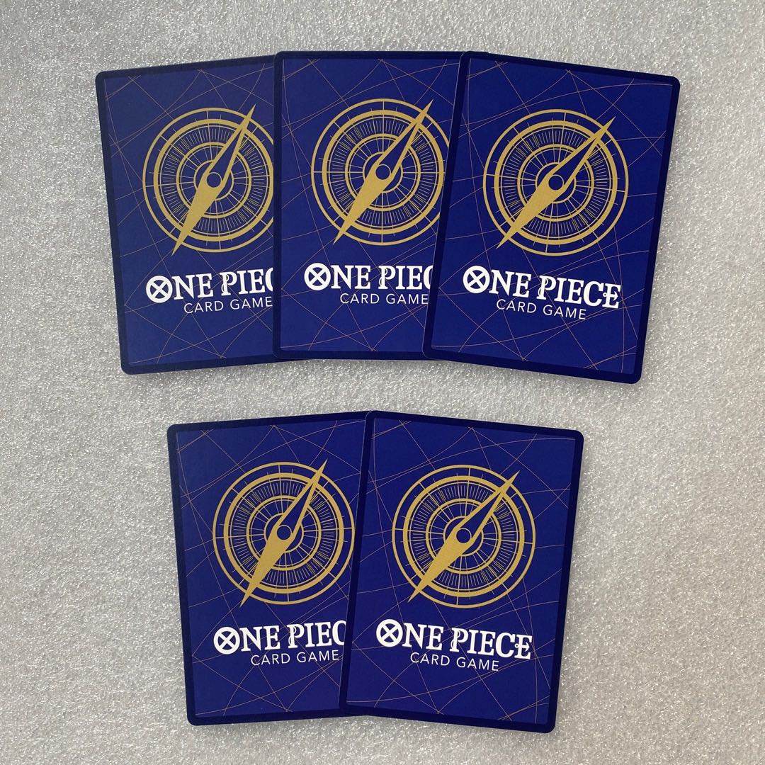 Sanji, Zimbabwe UC, Chopper UC, UC in Shabondi Islands after 2 years, Special Green Star Vileplume, 1 each