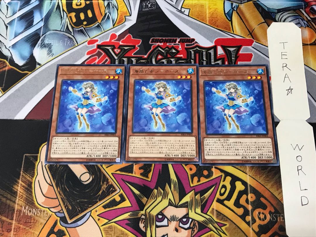 Marincess Sea Horse RIRA 4 rare, set of 3 Terra