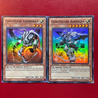 Yu-Gi-Oh Constellar Aldebaran Constellar Alrescha Ultra 2-Card Set Umi Outside Edition