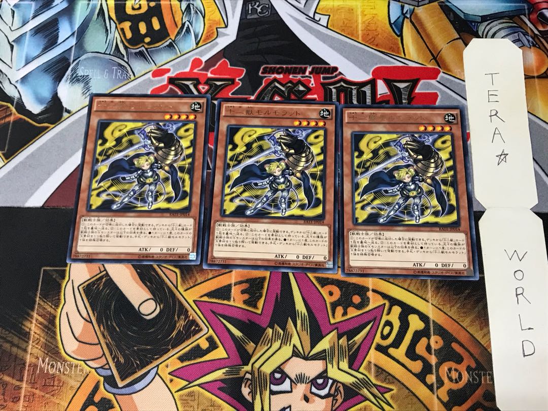 十二獣モルモラット RATE 1 レア 3枚セット てら