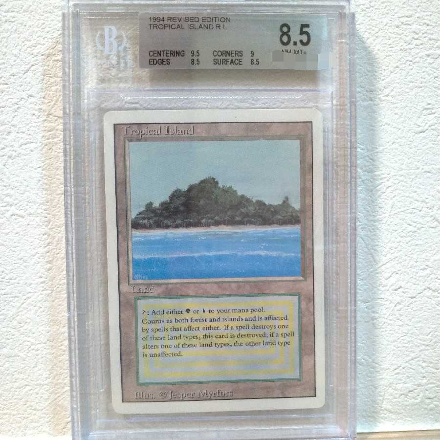 マジック：ザ・ギャザリング Tropical  BGS 8.5 Tropical Island BGS 8.5