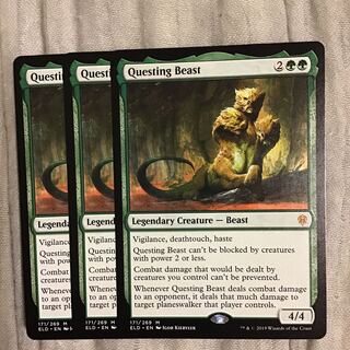 探索する獣　３枚