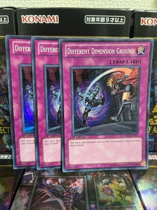 Yu-Gi-Oh Studio 1982 Special Price Item Different Dimension Ground 3 English Super Rare