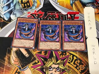 毒蛇神ヴェノミナーガ DE02 5 レア 3枚セット てら