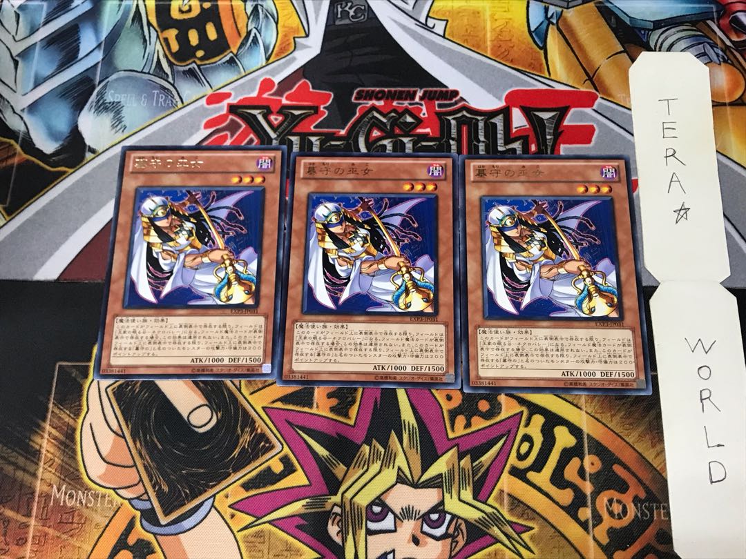 Gravekeeper's Priestess WXP3 1 Rare Set of 3 Tera.